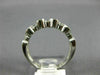 ESTATE .40CT DIAMOND 14KT WHITE GOLD 5 STONE CIRCULAR ANNIVERSARY RING #18143