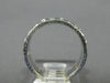 ANTIQUE .36CT DIAMOND 14K GOLD FLOWER FILIGREE ETERNITY ANNIVERSARY  RING #11990