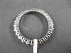 ESTATE 1.25CT ROUND DIAMOND 14KT WHITE GOLD SHARED PRONG ETERNITY RING 2mm WIDE