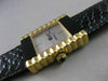ANTIQUE SWISS CATENA 18K YELLOW GOLD ELECTRO LADY RECTANGLE WATCH WORKING #20999