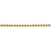6.90CT DIAMOND & AAA SAPPHIRE 14KT YELLOW GOLD 3D ROUND ETERNITY TENNIS BRACELET