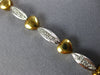 .60CT DIAMOND 14KT TWO TONE GOLD 3D MULTI HEART CLASSIC TENNIS BRACELET #1488