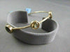 ANTIQUE HAMMER LOOK 3.92CT SMOKY TOPAZ & CITRINE 14KT YELLOW GOLD BANGLE !!!!