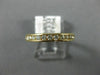 ESTATE .33CT DIAMOND 14KT YELLOW GOLD 3D CHANNEL COMFORT FIT ANNIVERSARY RING