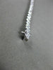 ESTATE 3.90CT ROUND DIAMOND 18KT WHITE GOLD 3D TWO PRONG CLASSIC TENNIS BRACELET