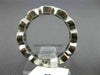 ESTATE WIDE 2.11CT DIAMOND 14K WHITE GOLD BEZEL ETERNITY ANNIVERSARY RING 17744