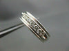 ESTATE WIDE .56CT DIAMOND 14KT WHITE GOLD 7 STONE ANNIVERSARY WEDDING RING #2603