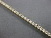 ESTATE 3.06CT DIAMOND 14KT YELLOW GOLD 3D 2.5MM CLASSIC TENNIS BRACELET