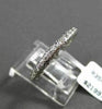 ESTATE WIDE 1.0CT ROUND DIAMOND 14KT WHITE GOLD 3 DIMENSIONAL ETERNITY RING 2mm