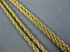 ESTATE 14KT YELLOW GOLD 3D CLASSIC ROPE CHAIN #26099