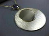 ESTATE LARGE 3.0CT DIAMOND & AAA AMETHYST 14KT YELLOW GOLD ROUND MIRROR NECKLACE