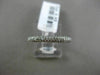 ESTATE .43CT DIAMOND 14K WHITE GOLD 3D 3 ROW PAVE SEMI ETERNITY ANNIVERSARY RING