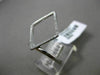 ESTATE LARGE .18CT DIAMOND 14KT WHITE GOLD OPEN DIAMOND SHAPE HALO CLASSIC RING