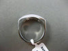 ESTATE 1.90CT DIAMOND 14KT WHITE GOLD 5 STONE PRINCESS CUT CHANNEL WEDDING RING