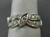 ANTIQUE 1.10CT OLD MINE DIAMOND PLATINUM ETERNITY WEDDING ANNIVERSARY RING #9425