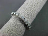 ESTATE 1.25CT ROUND DIAMOND 14KT WHITE GOLD SHARED PRONG ETERNITY RING 2mm WIDE