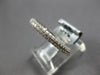 1.02CT DIAMOND 18KT WHITE GOLD MULTI ROW 2.5mm ETERNITY WEDDING ANNIVERSARY RING