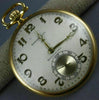 ANTIQUE LARGE TIFFANY & CO. SWITZERLAND 18KT YELLOW GOLD 3D POCKET WATCH #26596