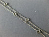 .25CT DIAMOND 18KT WHITE GOLD ROUND & TRILLION LARIAT BY THE YARD LOVE NECKLACE
