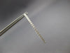 ESTATE LARGE 1.76CT DIAMOND 14KT WHITE GOLD 3D INSIDE OUT HOOP HANGING EARRINGS