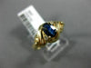 .67CT DIAMOND & AAA SAPPHIRE 14KT YELLOW GOLD INFINITY SOLITAIRE ENGAGEMENT RING