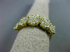ESTATE WIDE 1.04CT DIAMOND 18KT YELLOW GOLD GRADUATING WEDDING ANNIVERSARY RING