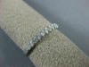 ESTATE .20CT DIAMOND 14K WHITE GOLD 3D ROUND NINE STONE WEDDING ANNIVERSARY RING