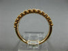 ESTATE .43CT DIAMOND 14KT ROSE GOLD 3D CLASSIC SEMI ETERNITY ANNIVERSARY RING
