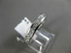 ESTATE .55CT DIAMOND 14KT WHITE GOLD 3D CLASSIC CHANNEL ANNIVERSARY RING #18951