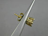 ESTATE .15CT PRINCESS DIAMOND 14KT YELLOW GOLD SOLITAIRE CLASSIC STUD EARRINGS