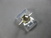 1.15CT CHOCOLATE FANCY DIAMOND 18KT WHITE GOLD SOLITAIRE HEXAGON ENGAGEMENT RING
