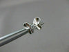 ANTIQUE .14CT DIAMOND BUTTERFLY 14KT WHITE GOLD EARRINGS SIMPLY AMAZING!! #21312