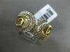 ESTATE WIDE .50CT DIAMOND 14KT YELLOW GOLD 3D MULTI ROW FLEUR DE LIS FUN RING