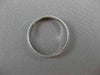 ESTATE 14KT WHITE GOLD MILGRAIN CLASSIC WEDDING ANNIVERSARY BAND RING 3mm #23246