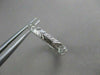 ESTATE 1CTW DIAMOND 18K WHITE GOLD FILIGREE WEDDING ANNIVERSARY RING FVVS #21534