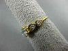 ESTATE 1CT ROUND DIAMOND 14KT YELLOW GOLD FILIGREE HEART ENGAGEMENT RING #21123