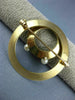 ANTIQUE LARGE AAA PEARL 14KT YELLOW GOLD 3D CLASSIC HAPPY FACE BROOCH PIN #1667