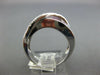 3.02CT DIAMOND & AAA RAINBOW SAPPHIRE 14KT WHITE GOLD CRISS CROSS INFINITY RING