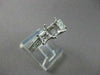 ESTATE 1.08CT DIAMOND 14KT W SEMI MOUNT FILIGTEE 3 STONE ENGAGEMENT RING #1399