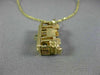 ANTIQUE 14KT YELLOW GOLD 3D CLASSIC SAN FRANCISCO TROLLEY CAR PENDANT #26312