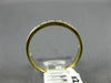 ESTATE .40CT DIAMOND 14K YELLOW GOLD 3D CHANNEL WEDDING ANNIVERSARY RING #21315