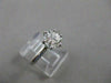 ESTATE 1 CARAT ROUND DIAMOND PLATINUM SOLITAIRE ENGAGEMENT RING H SI2 6MM #17177