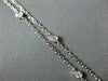 ESTATE 1.18CT WHITE & PINK DIAMOND 18KT WHITE & ROSE GOLD 3D FLOWER PENDANT