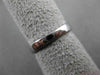 ESTATE WIDE 1.42CT DIAMOND & RUBY 14K WHITE GOLD INFINITY ENGAGEMENT RING #19590