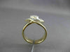 ESTATE LARGE .56CT DIAMOND 14KT TWO TONE GOLD 3D HOCKEY FRIENDSHIP RING #23787