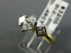 ESTATE .66CT DIAMOND 14K TWO TONE GOLD 3D CLASSIC FILIGREE ENGAGEMENT RING #1671