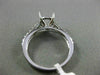 ESTATE .29CT DIAMOND 14KT WHITE GOLD 4 PRONG SEMI MOUNT CLASSIC ENGAGEMENT RING