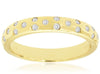 .20CT DIAMOND 14KT YELLOW GOLD 3D ROUND CLASSIC ETOILE WEDDING ANNIVERSARY RING