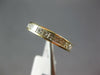 1.0CT DIAMOND 18KT YELLOW GOLD PRINCESS CHANNEL SEMI ETERNITY ANNIVERSARY RING