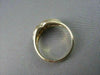 ESTATE .20CT ROUND DIAMOND 14K YELLOW GOLD DOUBLE HEADED RING WEDDING BAND #2208